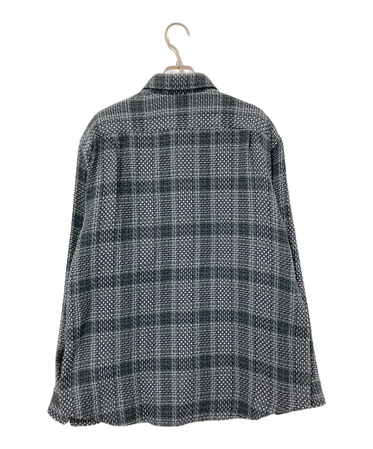 中古・古着通販】SUPREME (シュプリーム) Basket Weave Plaid Shirt
