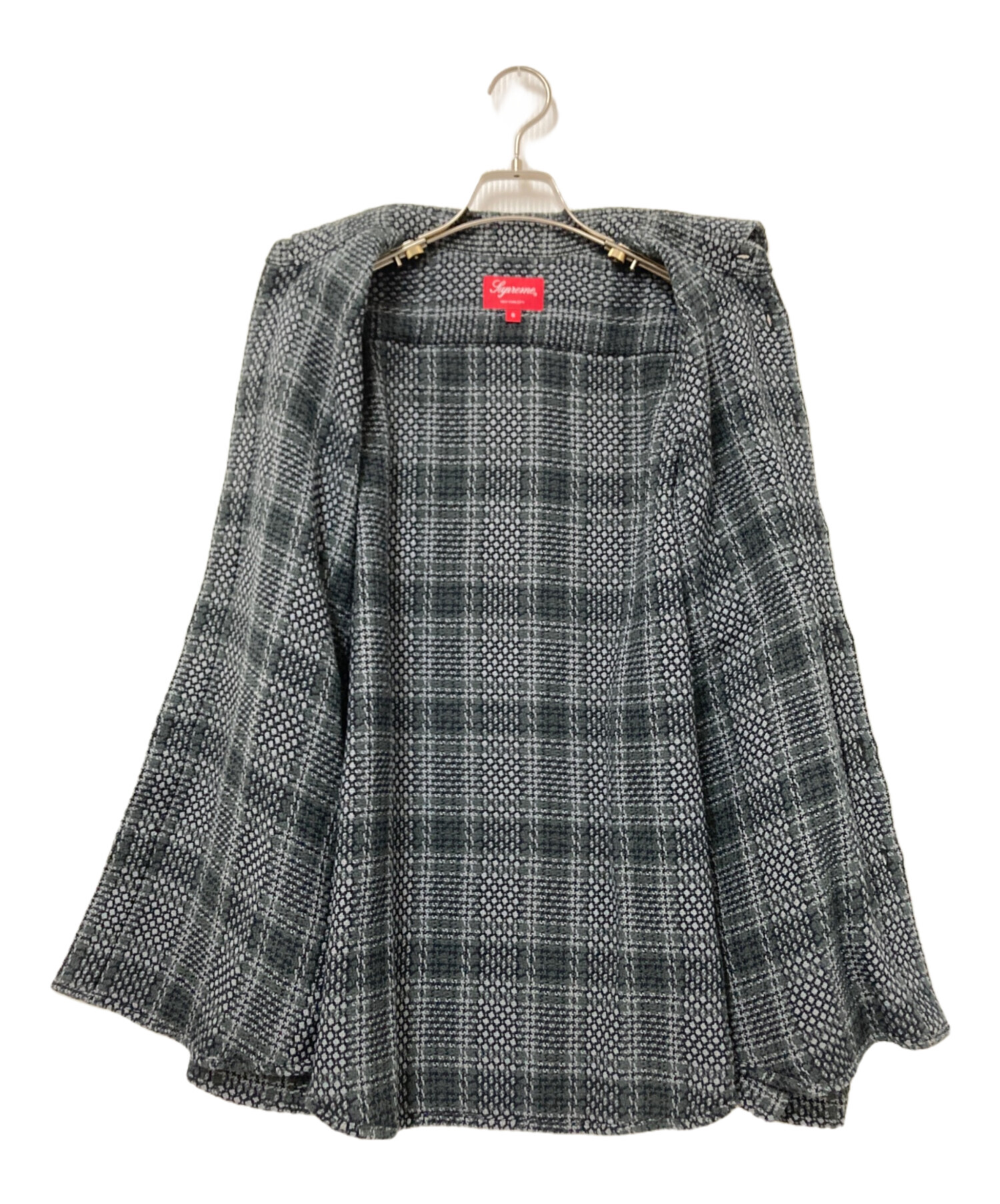 中古・古着通販】SUPREME (シュプリーム) Basket Weave Plaid Shirt