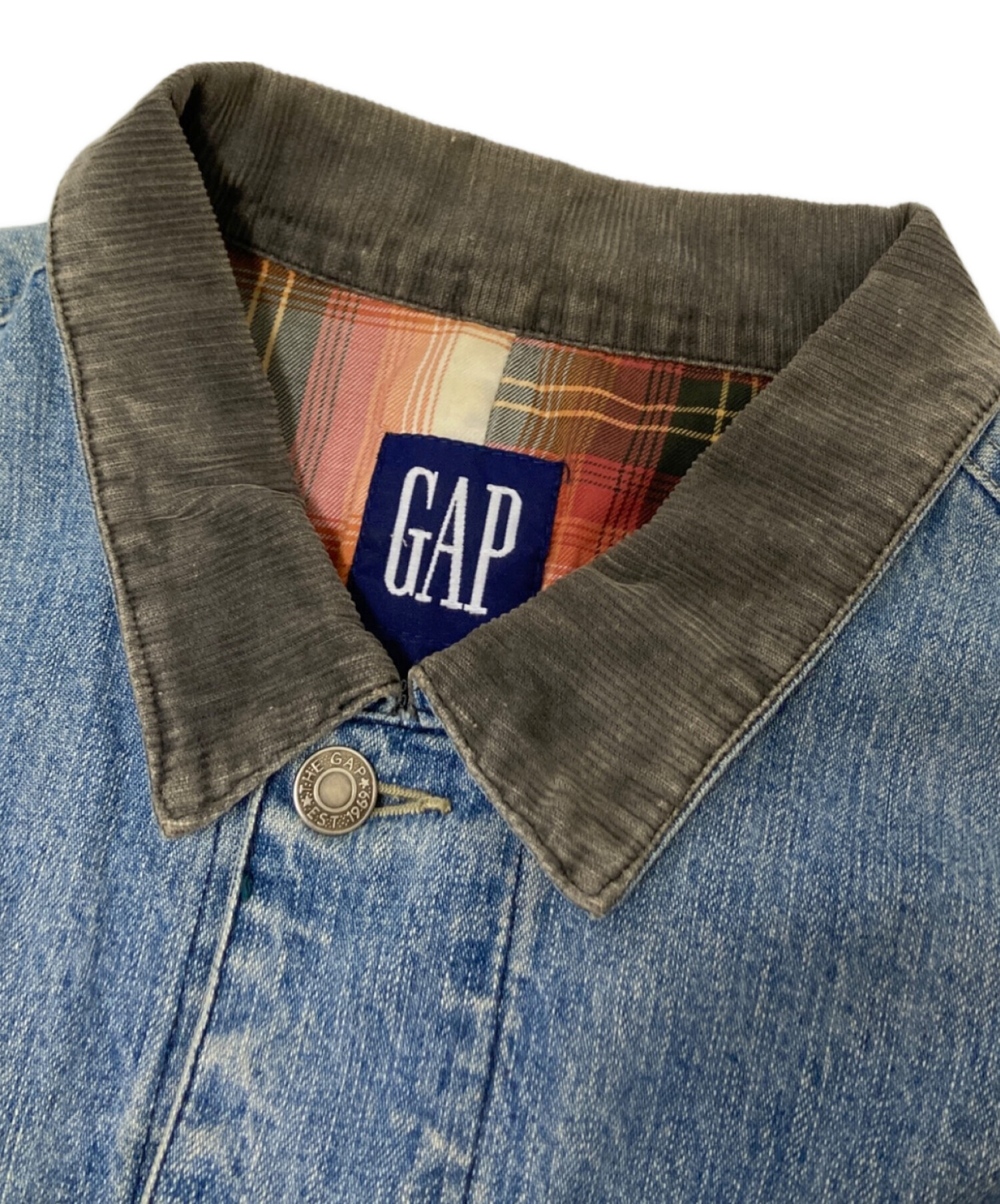 中古・古着通販】GAP (ギャップ) デニムカバーオール インディゴ