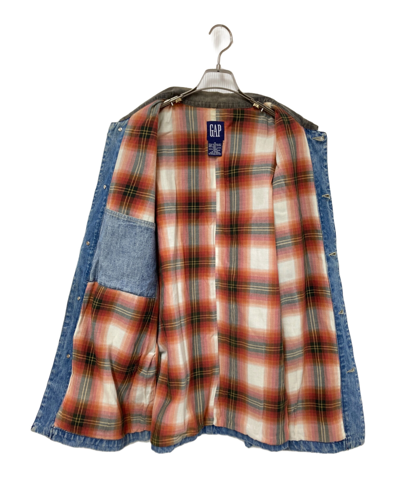 中古・古着通販】GAP (ギャップ) デニムカバーオール インディゴ