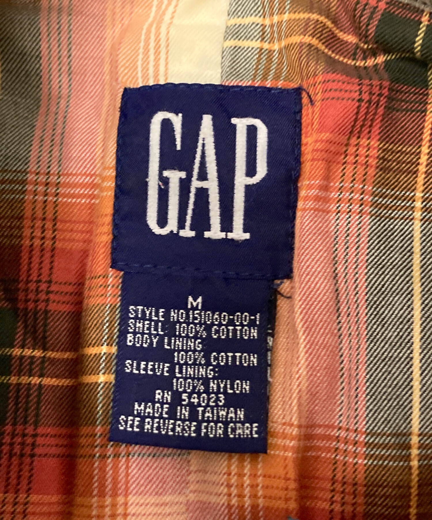中古・古着通販】GAP (ギャップ) デニムカバーオール インディゴ
