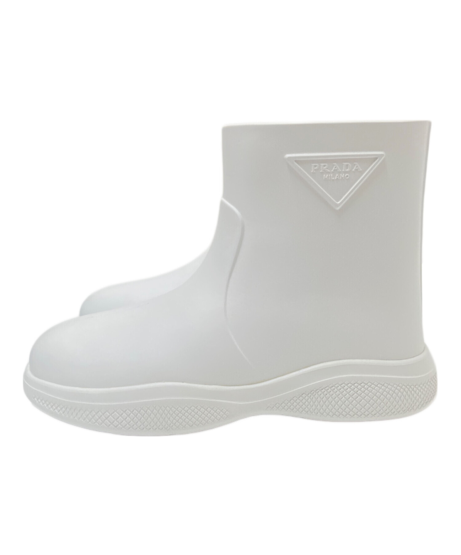 PRADA ホワイト レインシューズ35 新品未使用　定価10万円　最終値下げ 楽天市場】【新品□正規品□送料無料□ギフト包装無料】PRADA