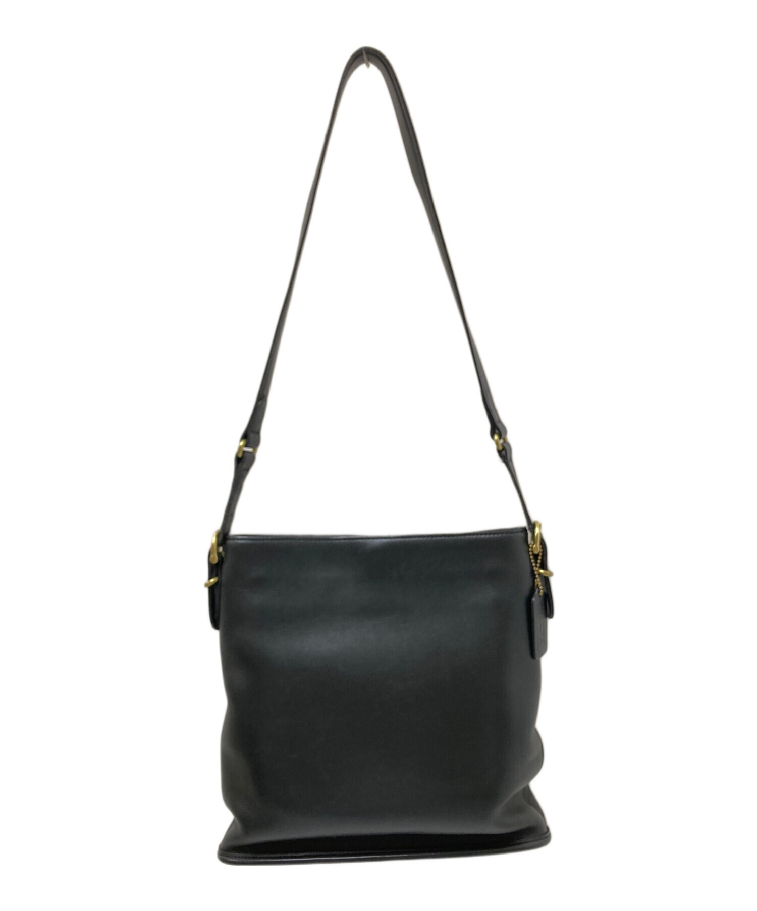中古・古着通販】COACH (コーチ) グラブレザーショルダーバッグ 中古・古着通販】COACH (コーチ) グラブレザーショルダーバッグ