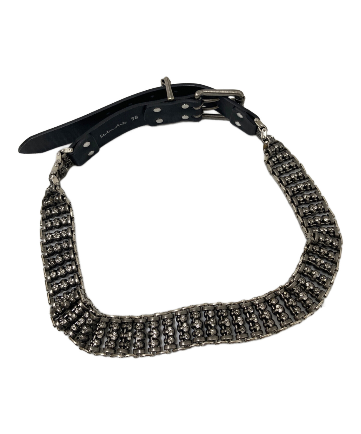 中古・古着通販】STOLEN ARTS (ストーレンアーツ) SKULL ROLLER BELT