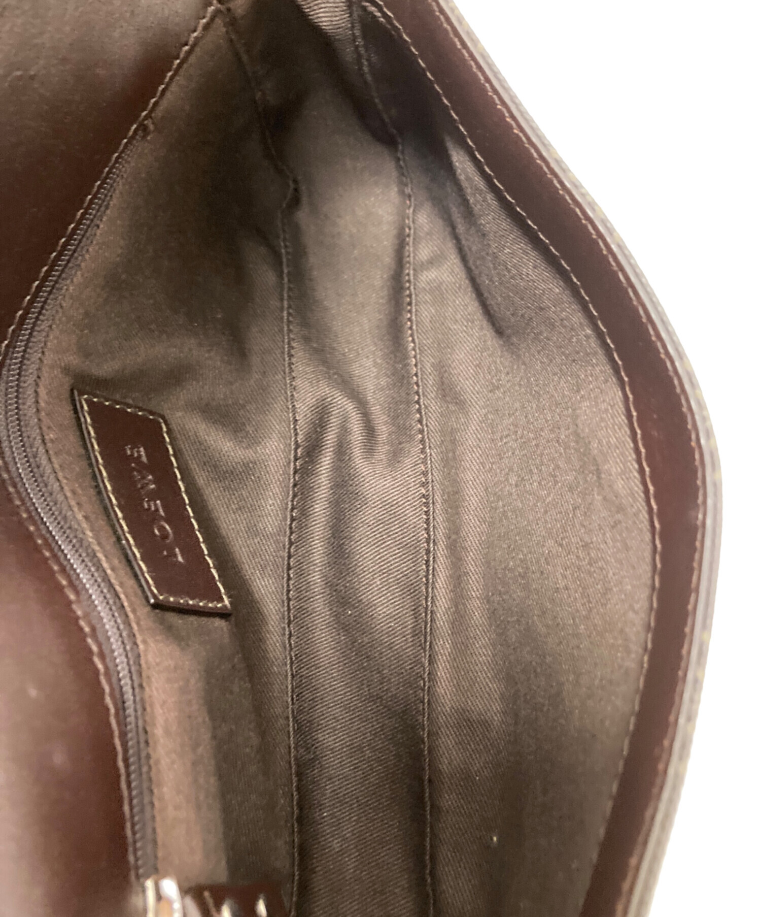 中古・古着通販】LOEWE (ロエベ) ショルダーバッグ ブラウン サイズ