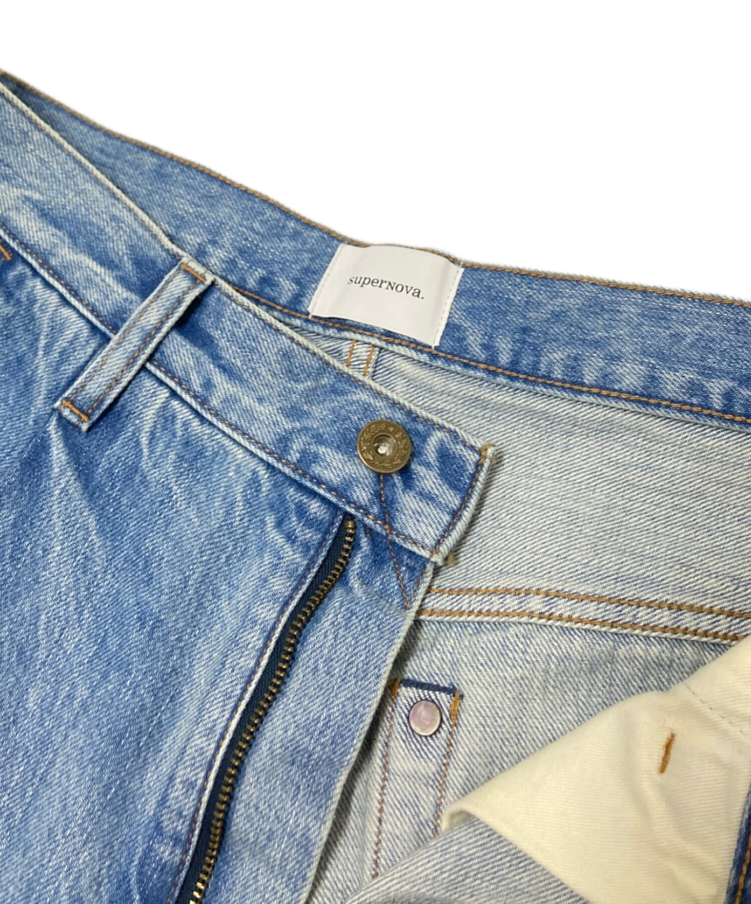中古・古着通販】superNova. (スーパーノヴァ) Wide selvedge jeans