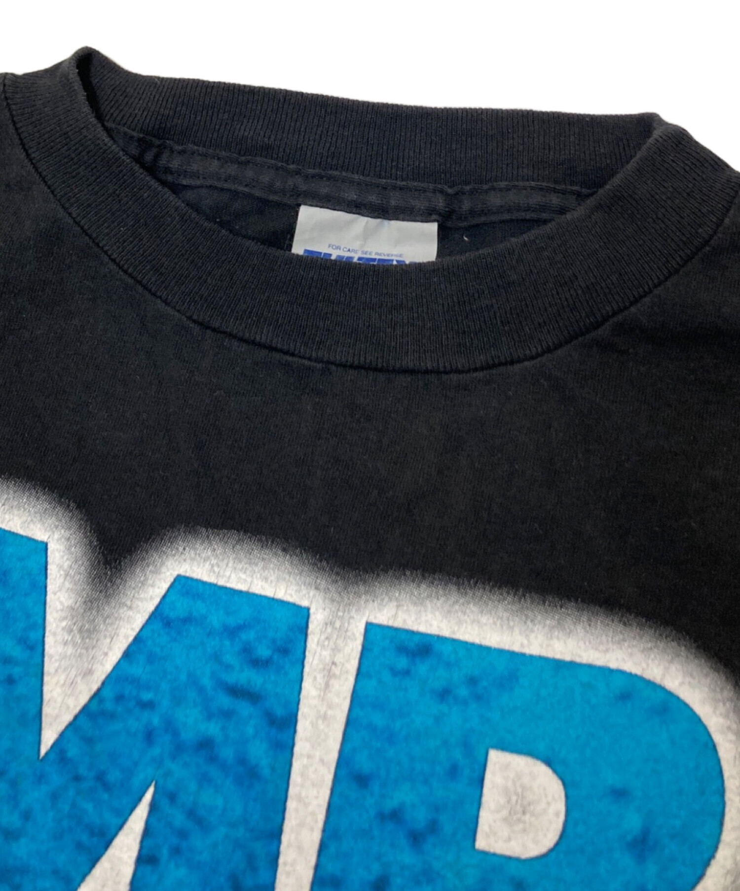 中古・古着通販】TULTEX (タルテックス) 90'SプリントTシャツ ブラック