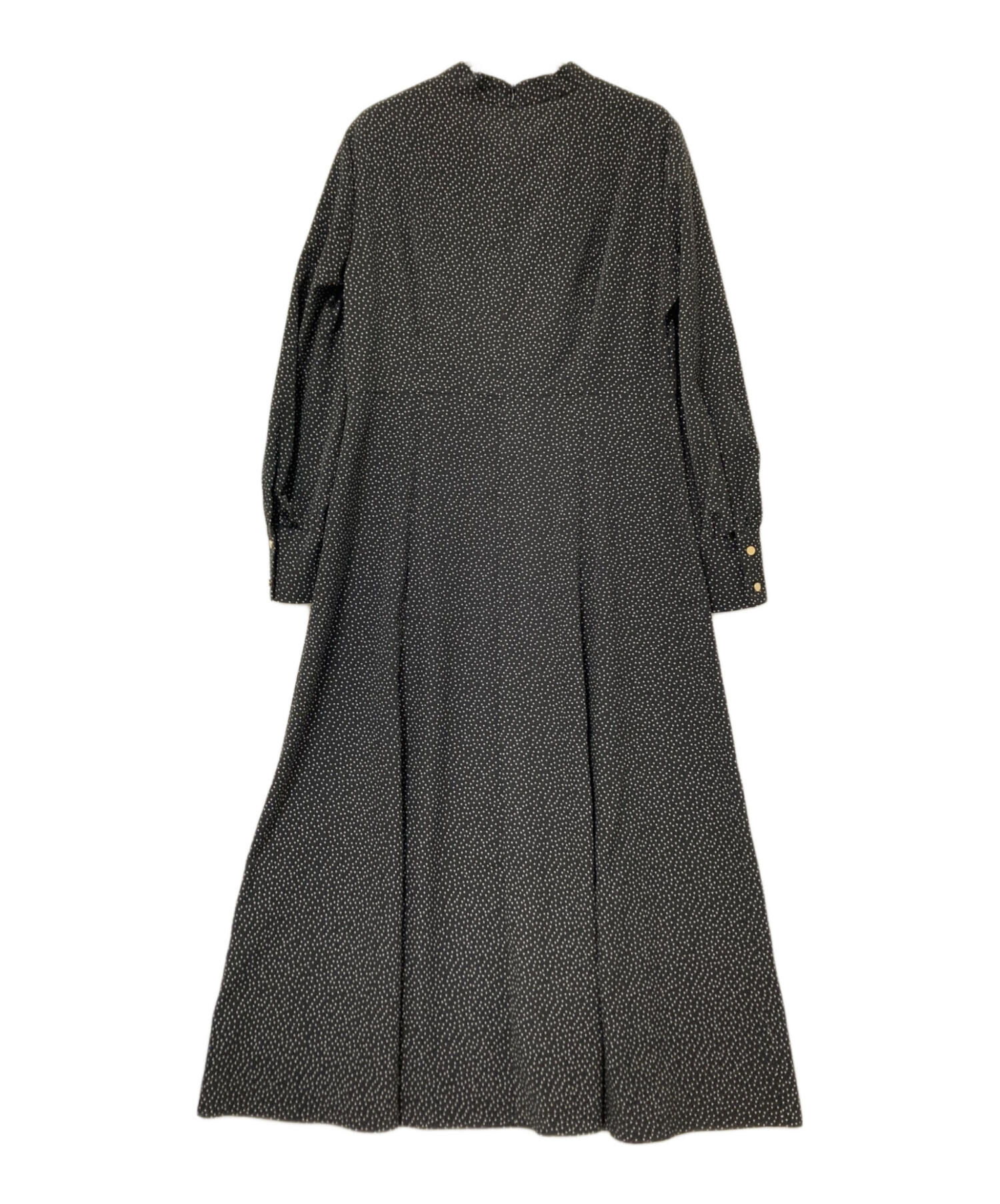 美品★UNTITLED ボウタイワンピース★ロングワンピース 中古・古着通販】UNTITLED (アンタイトル) ボウタイワンピース