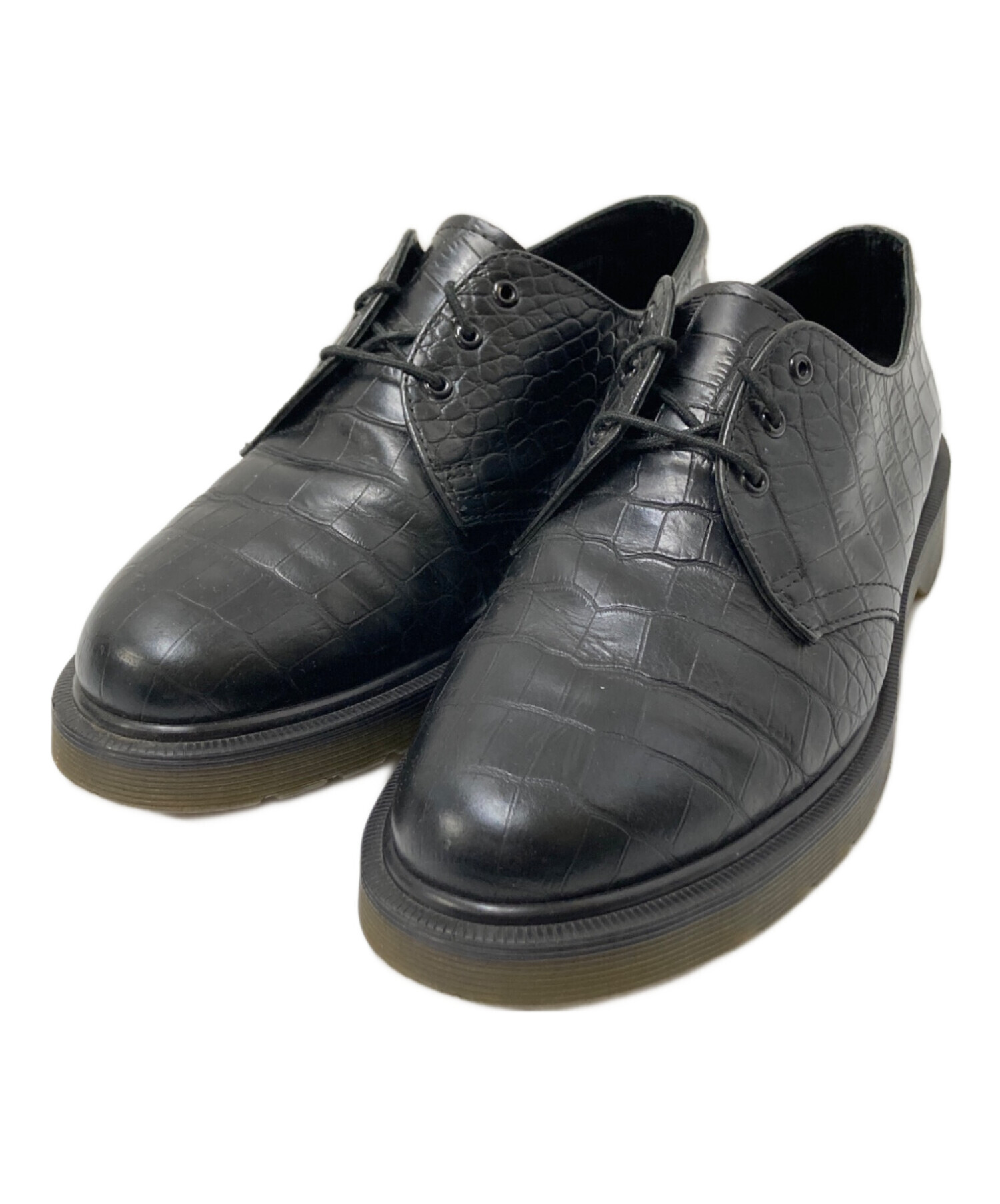 中古・古着通販】Dr.Martens (ドクターマーチン) クロコ型3ホール 