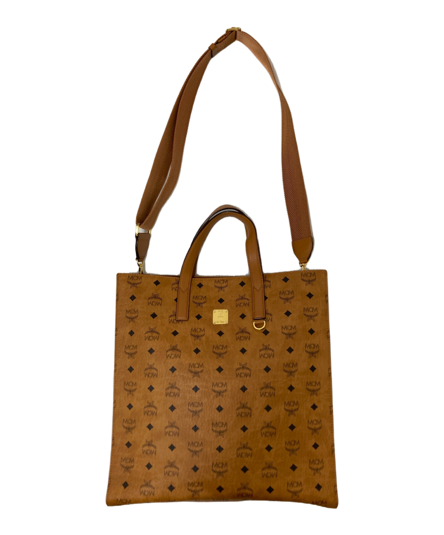 中古・古着通販】MCM (エムシーエム) 2WAYショルダートートバッグ 