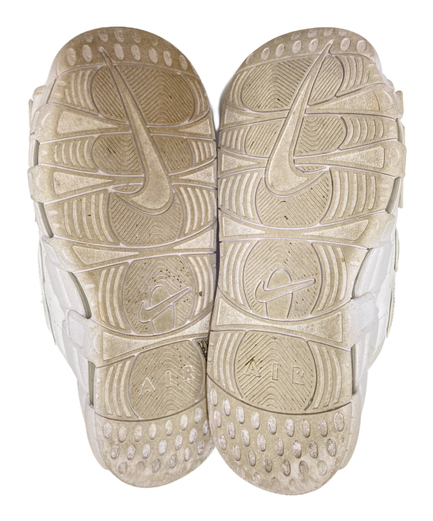 中古・古着通販】NIKE (ナイキ) Air More Uptempo Slide ホワイト