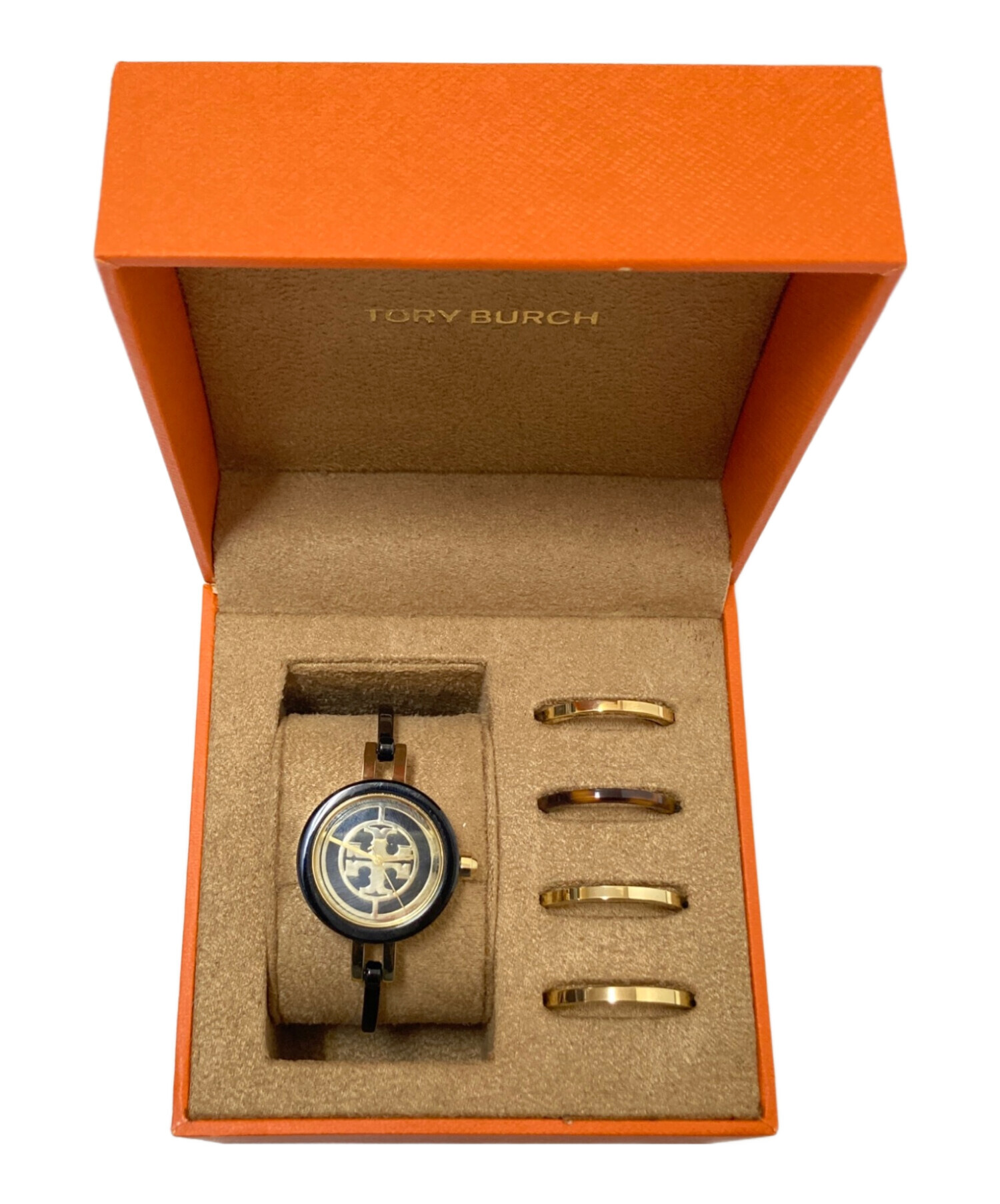 中古・古着通販】TORY BURCH (トリーバーチ) バングルリストウォッチ