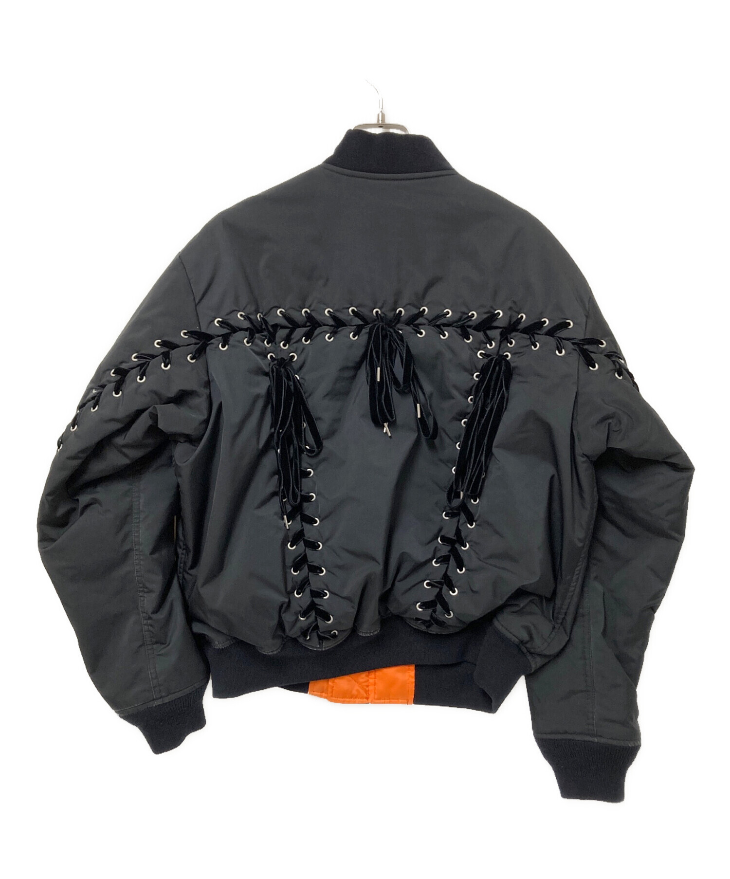 中古・古着通販】G.V.G.V (ジーヴィージーヴィー) LACE UP MA-1 