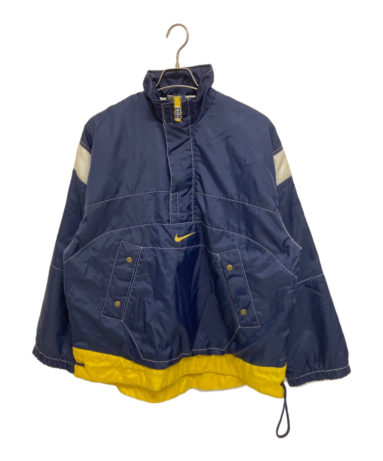 中古・古着通販】NIKE (ナイキ) ハーフジップナイロンジャケット 