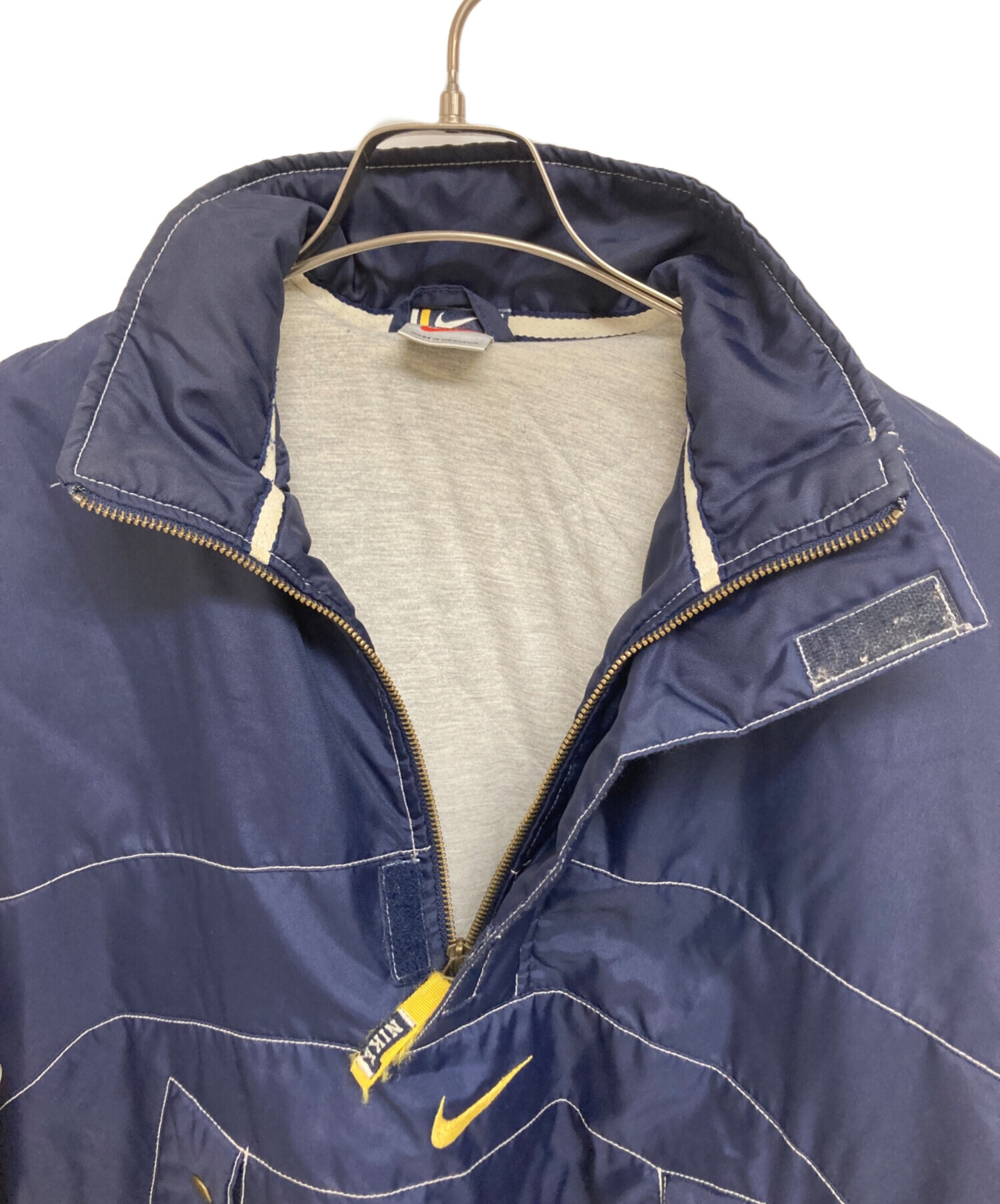 中古・古着通販】NIKE (ナイキ) ハーフジップナイロンジャケット 