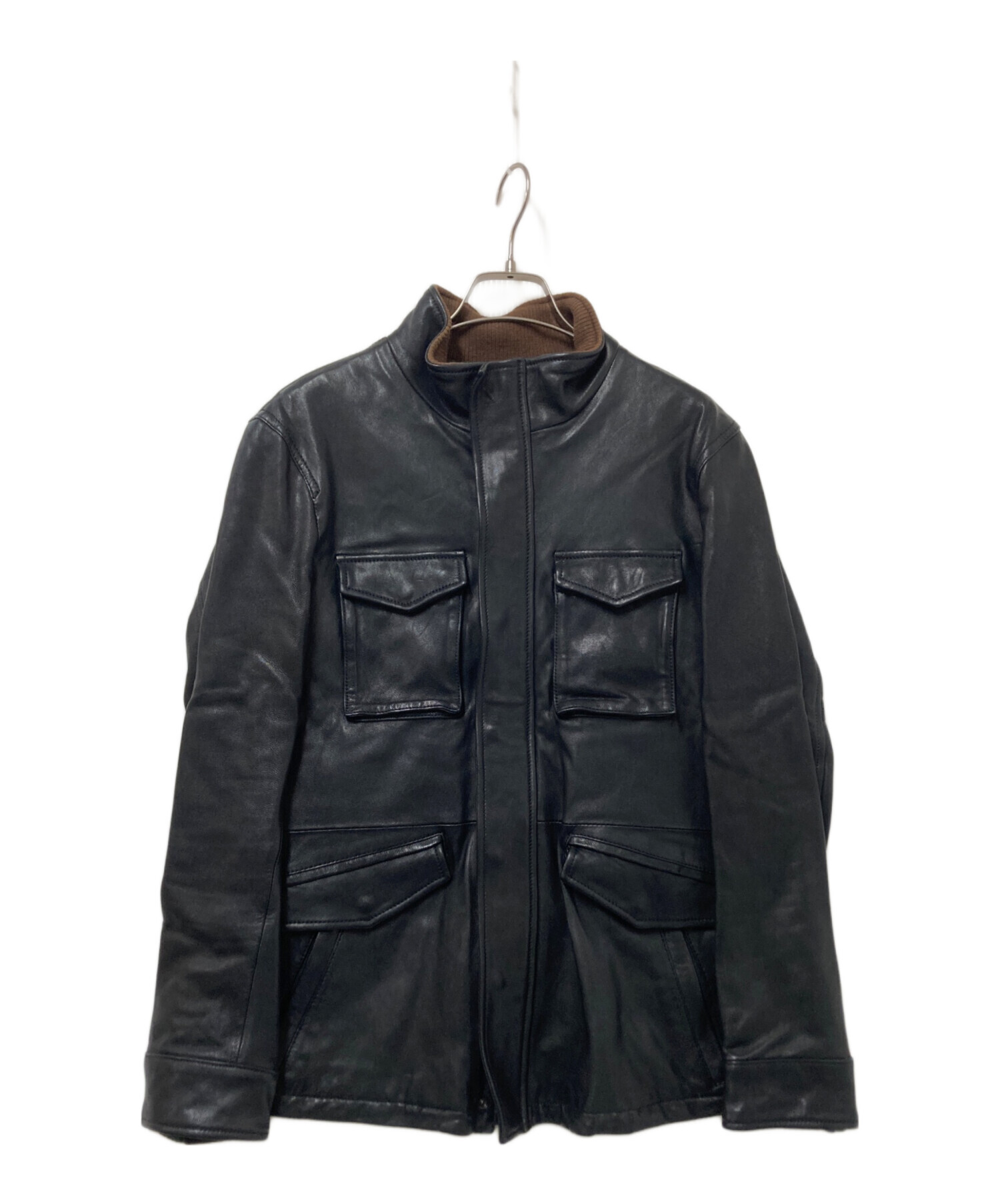 中古・古着通販】MONSIEUR NICOLE (ムッシュニコル) レザージャケット