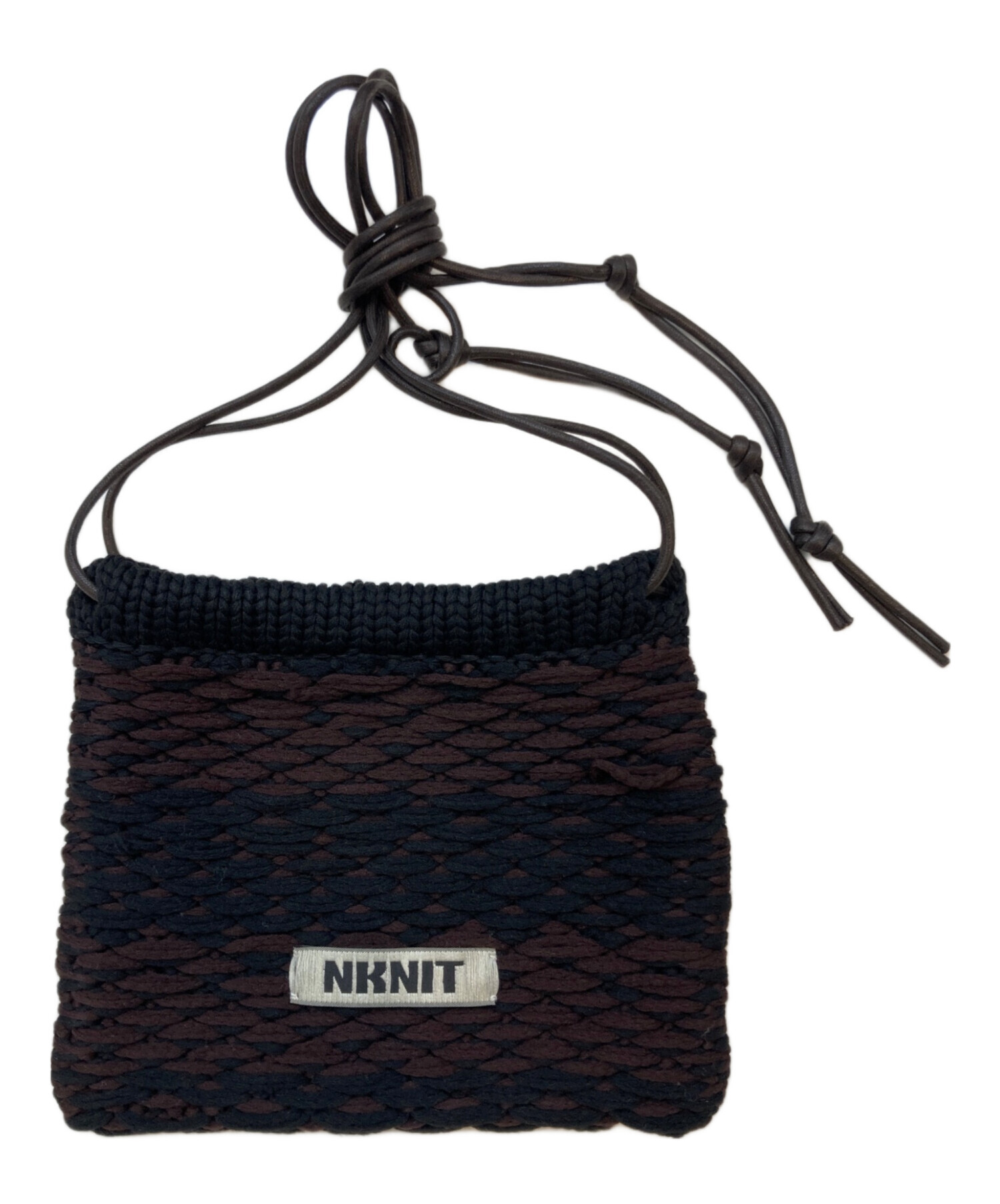 NKNIT ショルダーバッグ ブラウン 【公式通販】