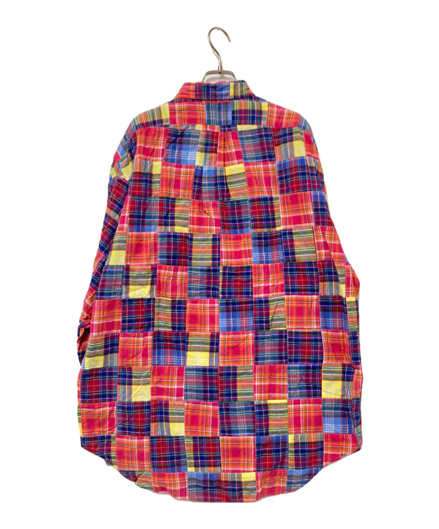 【希少】Polo Ralph Lauren パッチワーク32/30 中古・古着通販】RALPH LAUREN (ラルフローレン) パッチワークBDシャツ