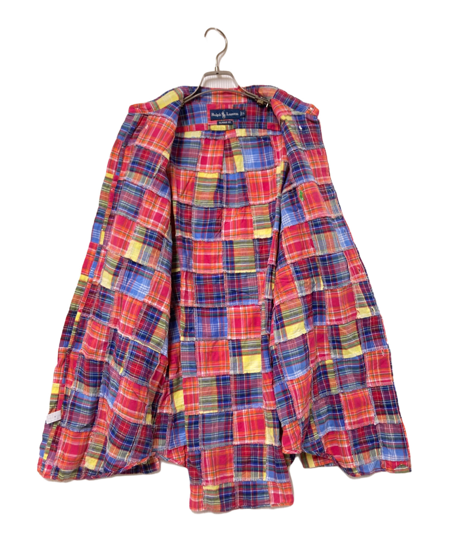 中古・古着通販】RALPH LAUREN (ラルフローレン) パッチワークBDシャツ
