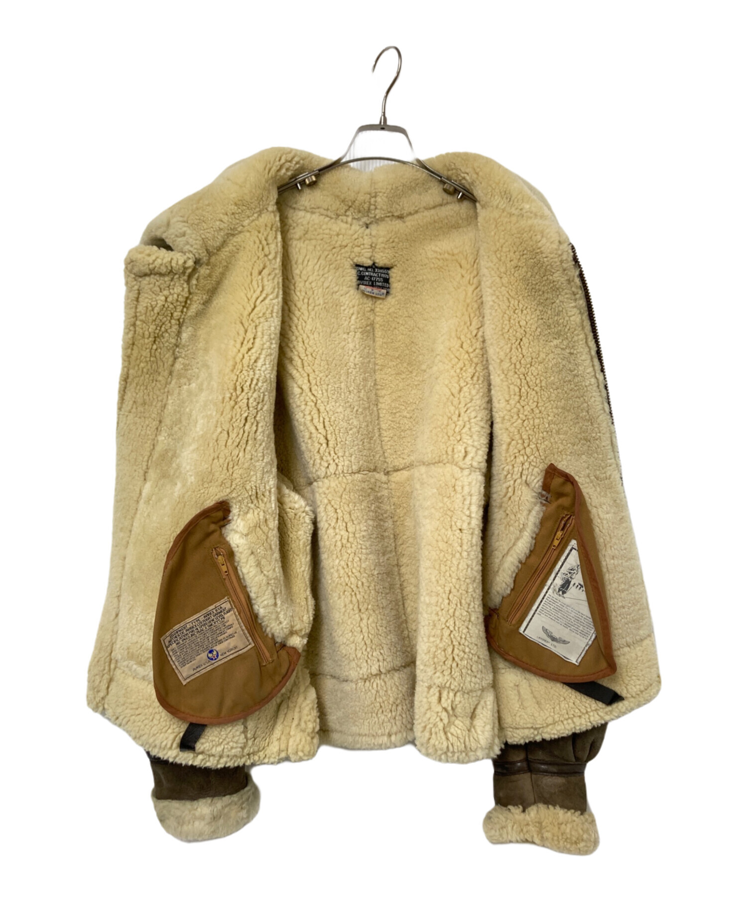 中古・古着通販】AVIREX (アヴィレックス) B-3ムートンジャケット