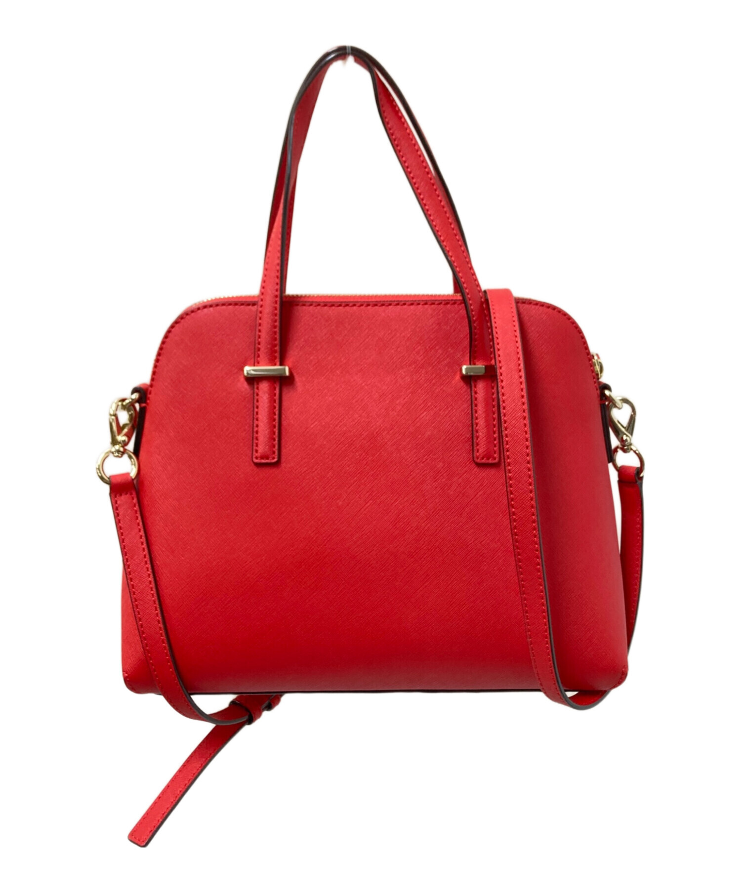 ケイトスペード  ハンドバッグ レッド  Kate Spade 2WAY ショルダーストラップ付 ケイトスペード ハンドバッグ レッド Kate Spade 2WAY ショルダー