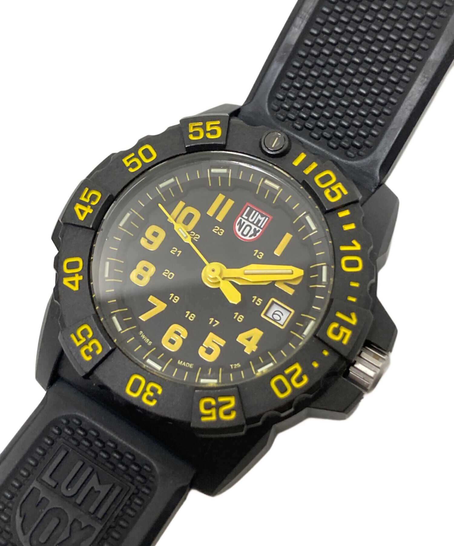 ルミノックス　ジャンク　イエロー 中古・古着通販】LUMINOX (ルミノックス) リストウォッチ ブラック