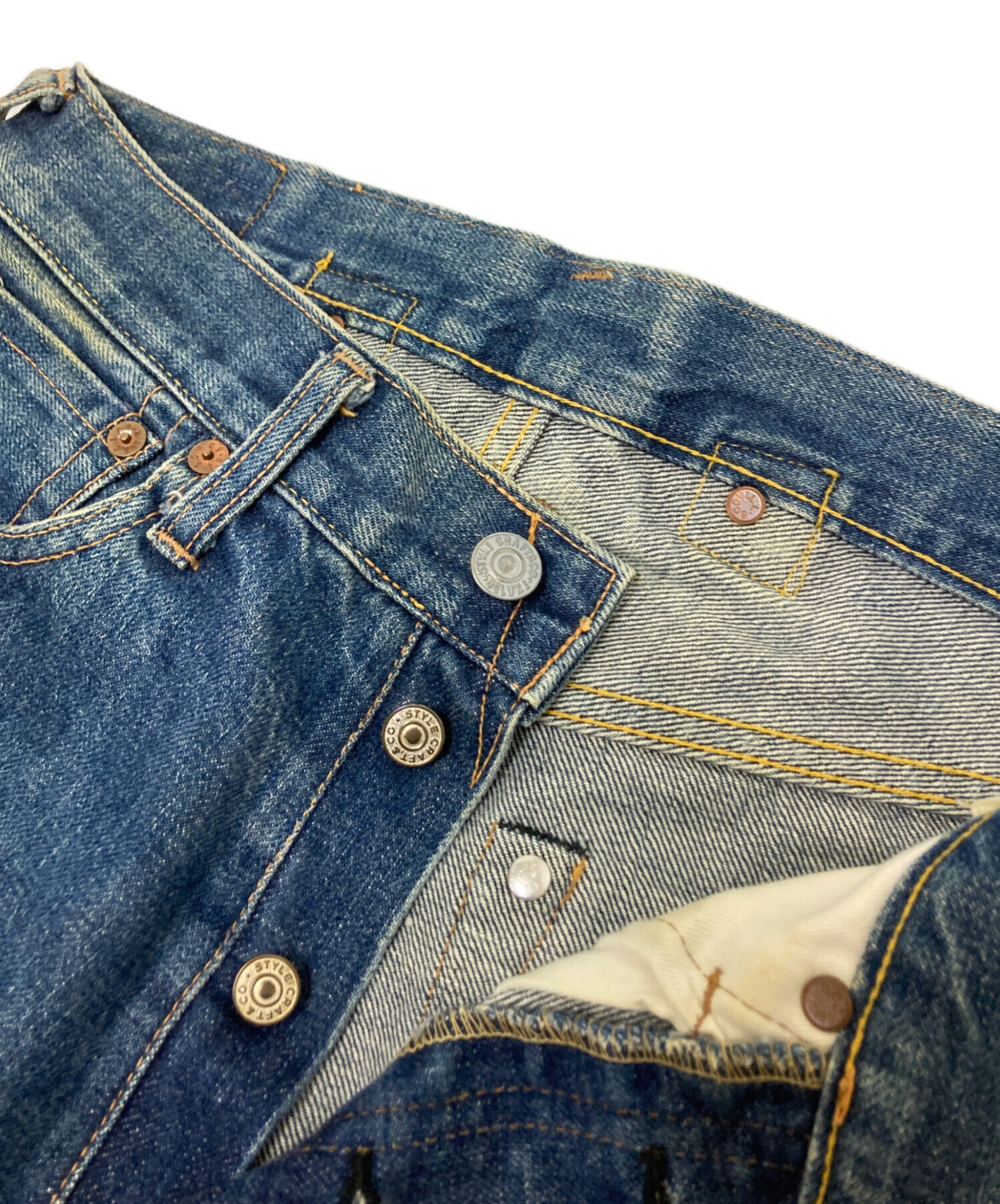 中古・古着通販】EVISU (エヴィス) 2504XXセルビッチデニムパンツ