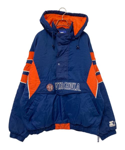 90s starter ビックサイズ　アノラックパーカー　青色　ブルー 中古・古着通販】STARTER (スターター) アノラックパーカー ネイビー