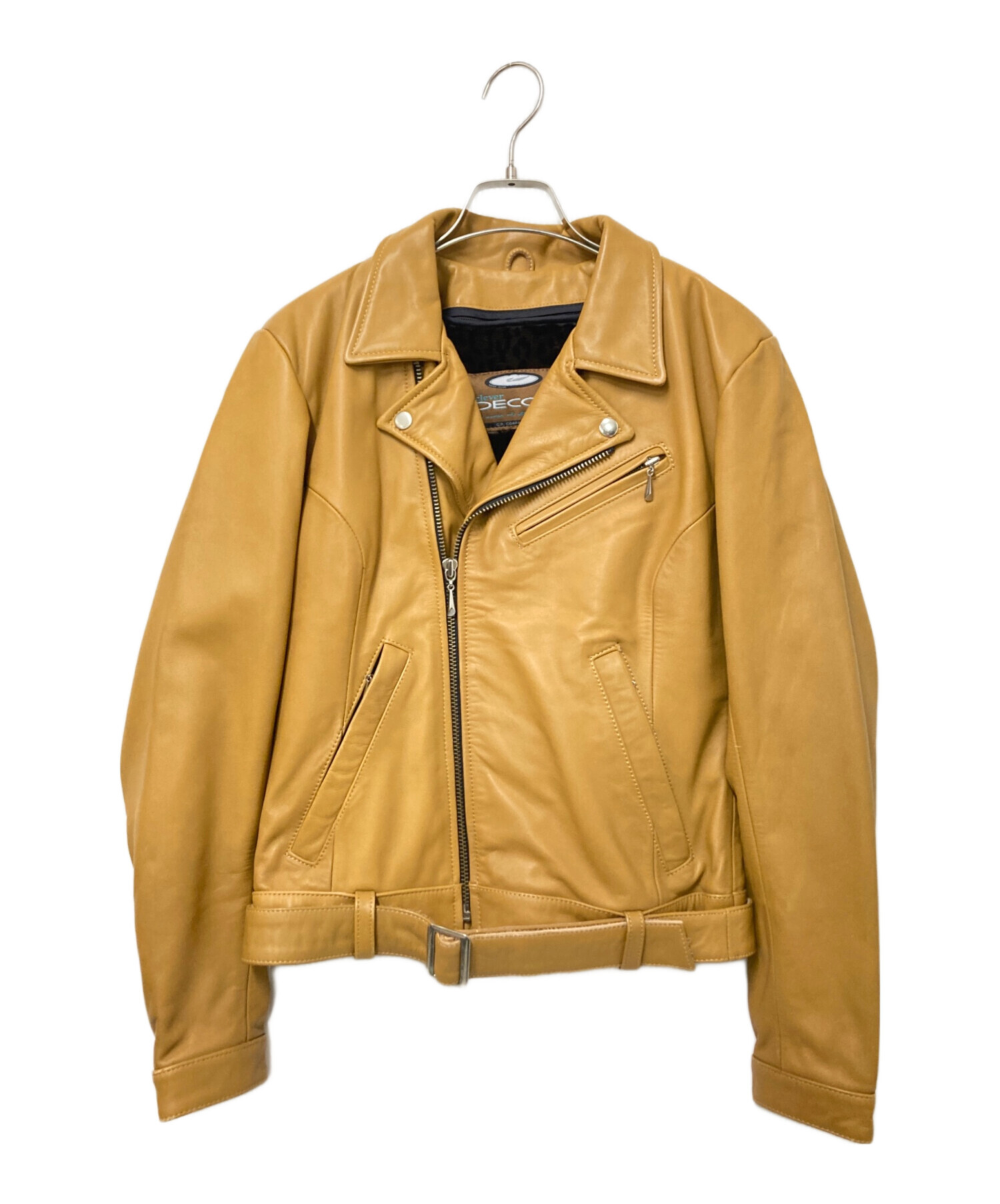 中古・古着通販】CLEVER DECOR (クレバーデコール) ダブルライダース