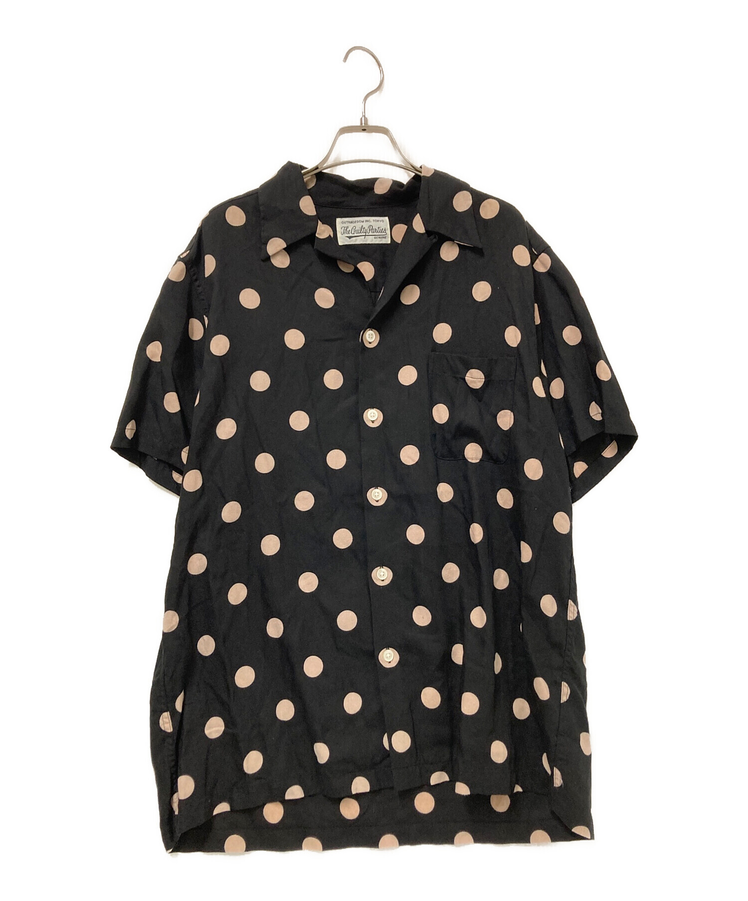 中古・古着通販】WACKO MARIA (ワコマリア) DOTS OPEN COLLAR SHIRT