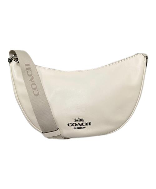 COACH ホワイト ショルダーバッグ　未使用 中古・古着通販】COACH (コーチ) ショルダーバッグ ホワイト