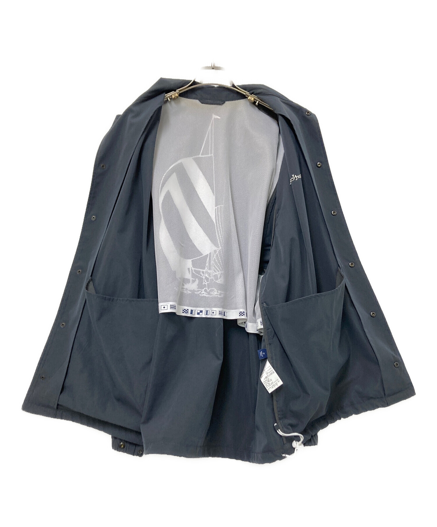 中古・古着通販】NAUTICA (ノーティカ) コーチジャケット ダークグレー