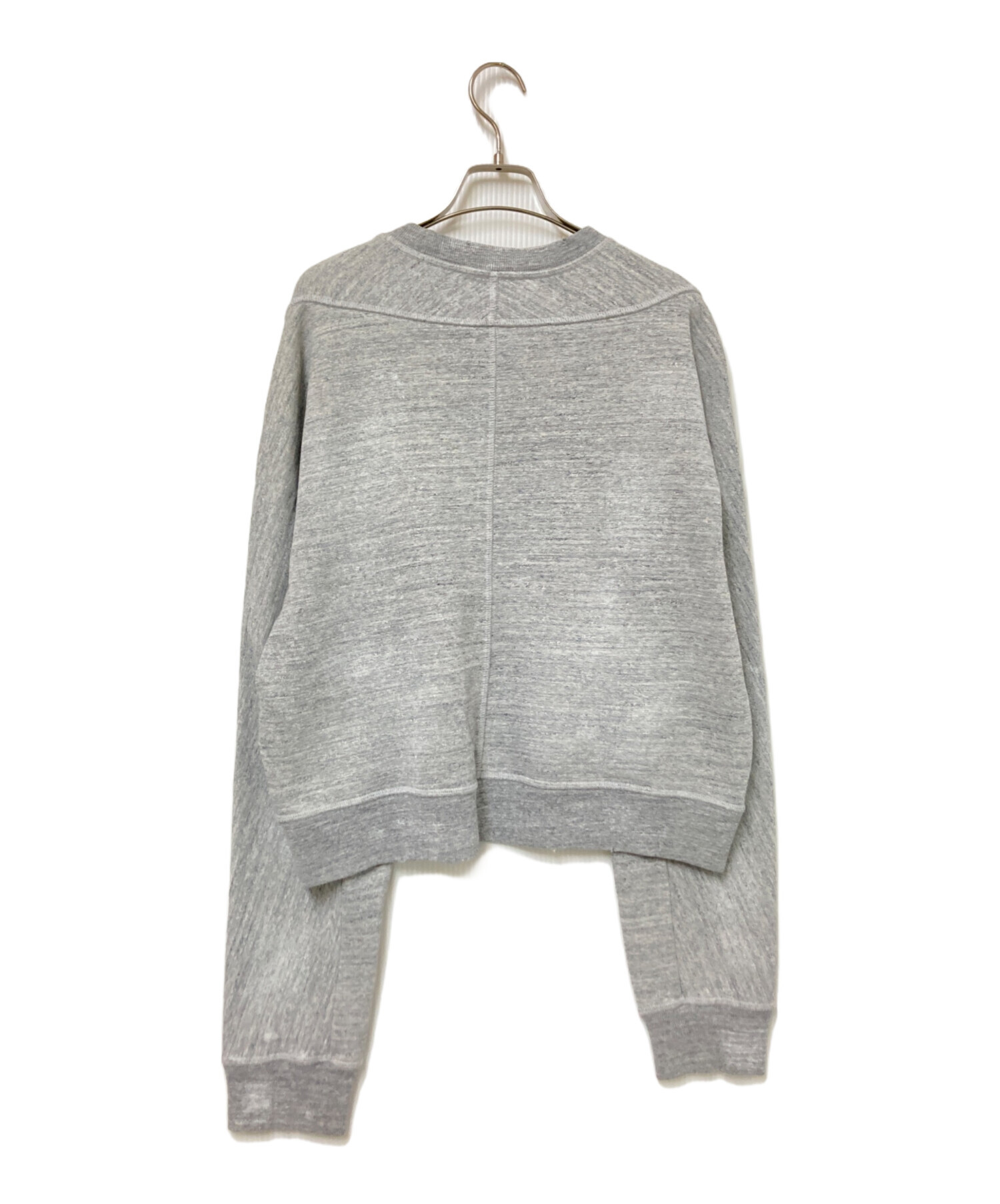 DSQUARED2グレー フード付きスウェット 中古・古着通販】DSQUARED2 (ディースクエアード) プリント