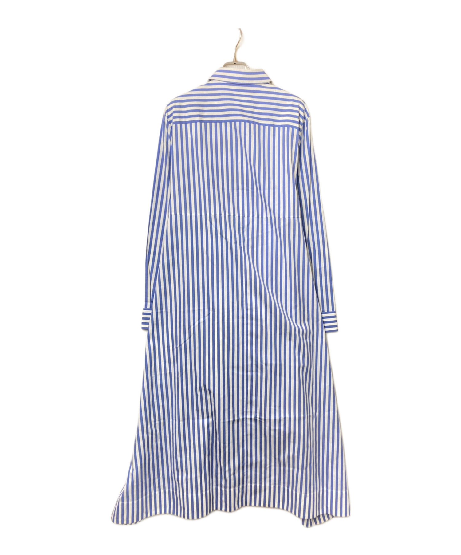 JIL SANDER ♡ SILK100%シャツワンピース　vintage 中古・古着通販】JIL SANDER (ジルサンダー) ストライプシャツ