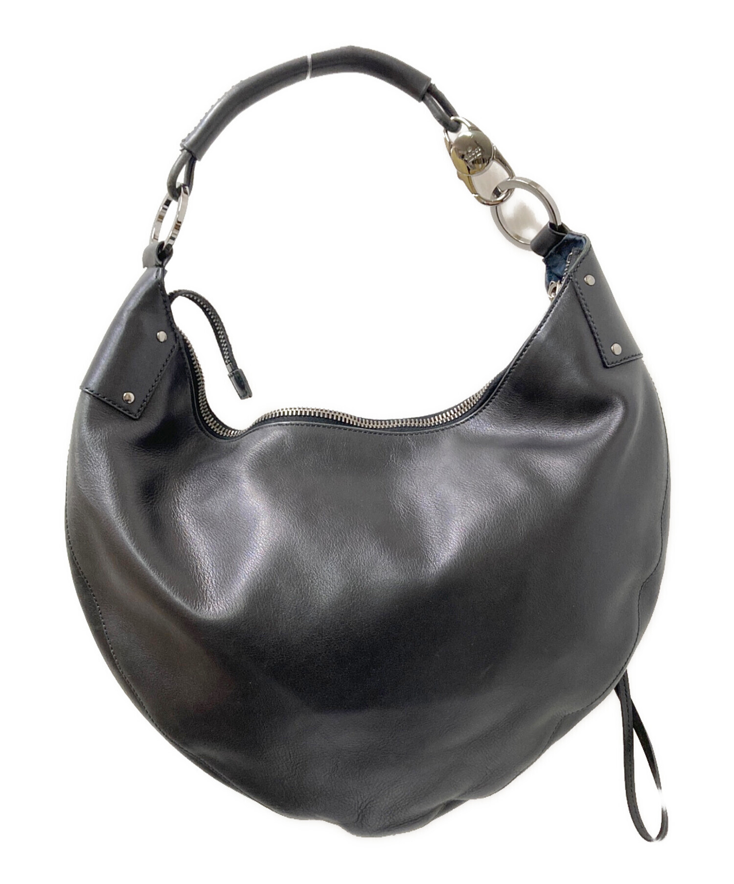 中古・古着通販】GUCCI (グッチ) ワンショルダーバッグ ブラック 