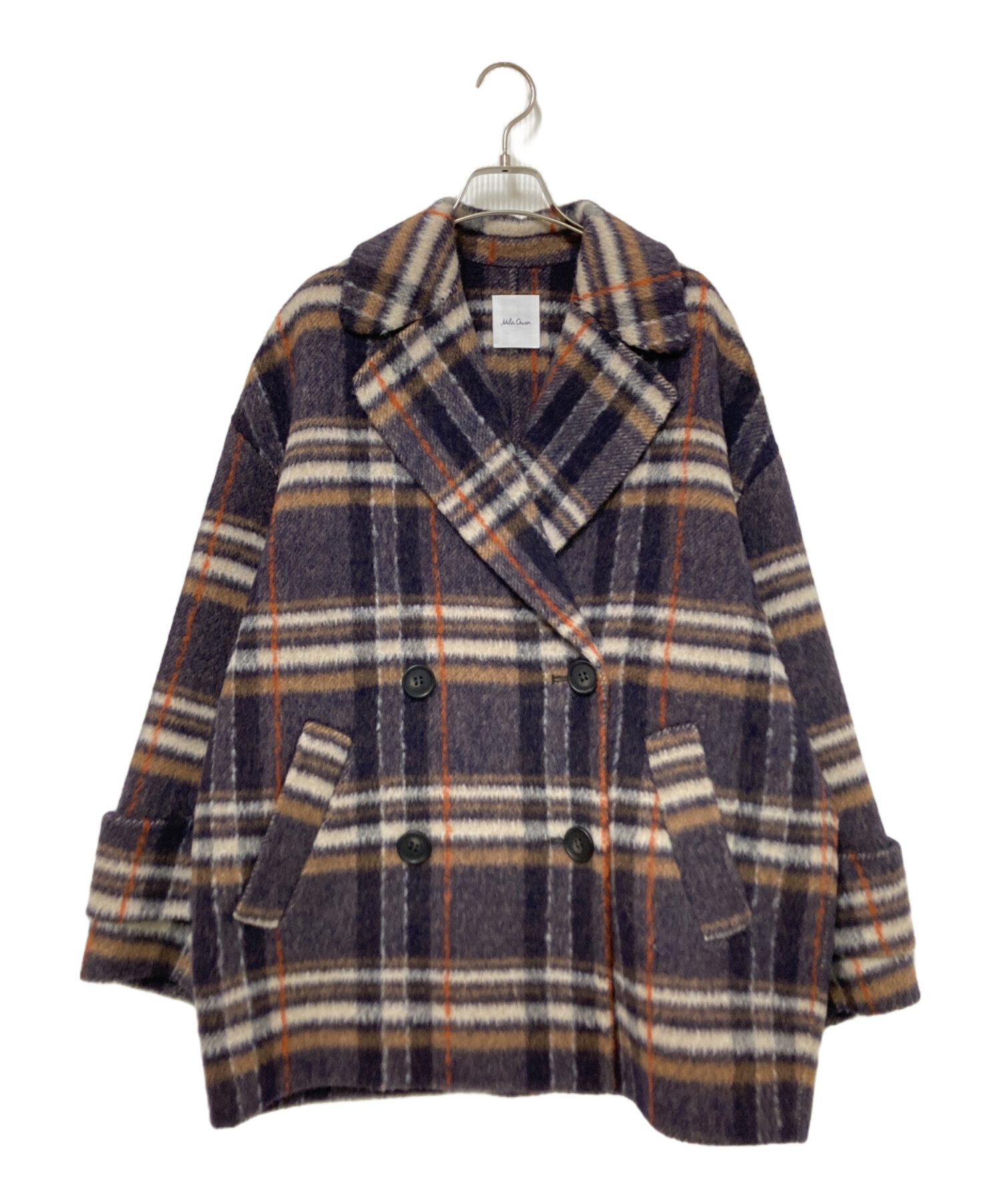 販売割20% Mila owen woolコクーンシルエットピーコート 【公式通販】