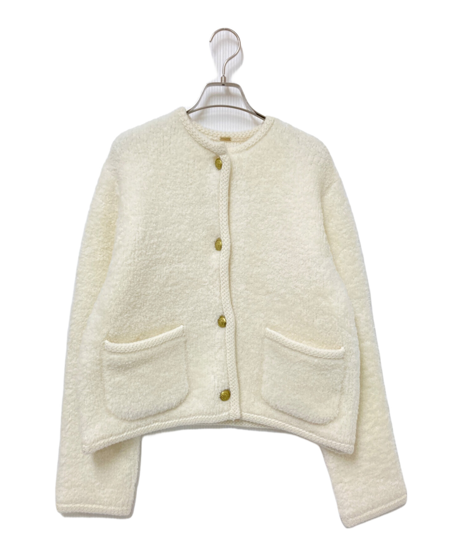 MilaOwen】フェイス金釦カーディガン フェイス金釦カーデ(カーディガン