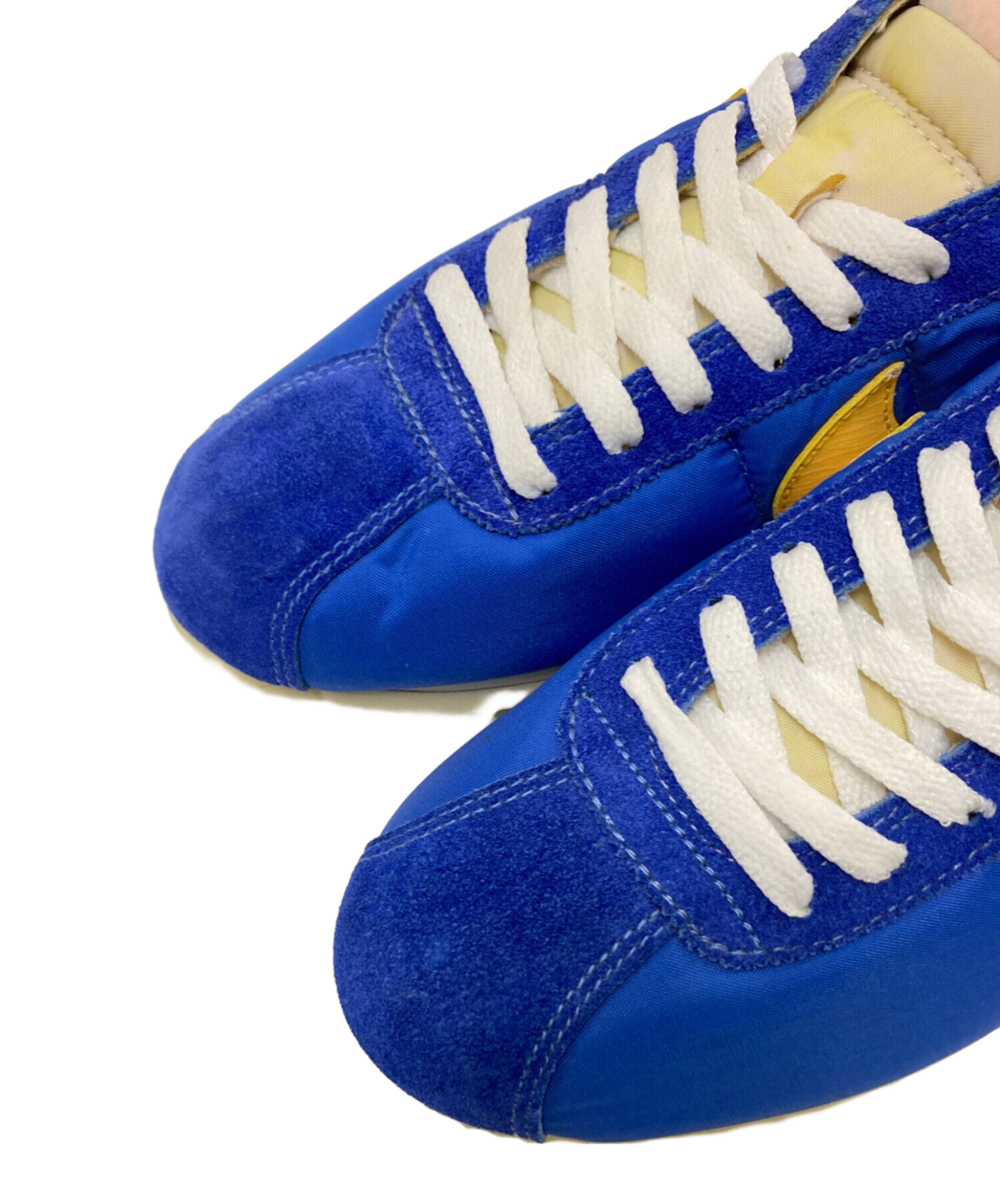 NIKE ナイキ スニーカー メンズ 【古着】【中古】 中古・古着通販】NIKE (ナイキ) COREZ ブルー×イエロー サイズ:27.0cm