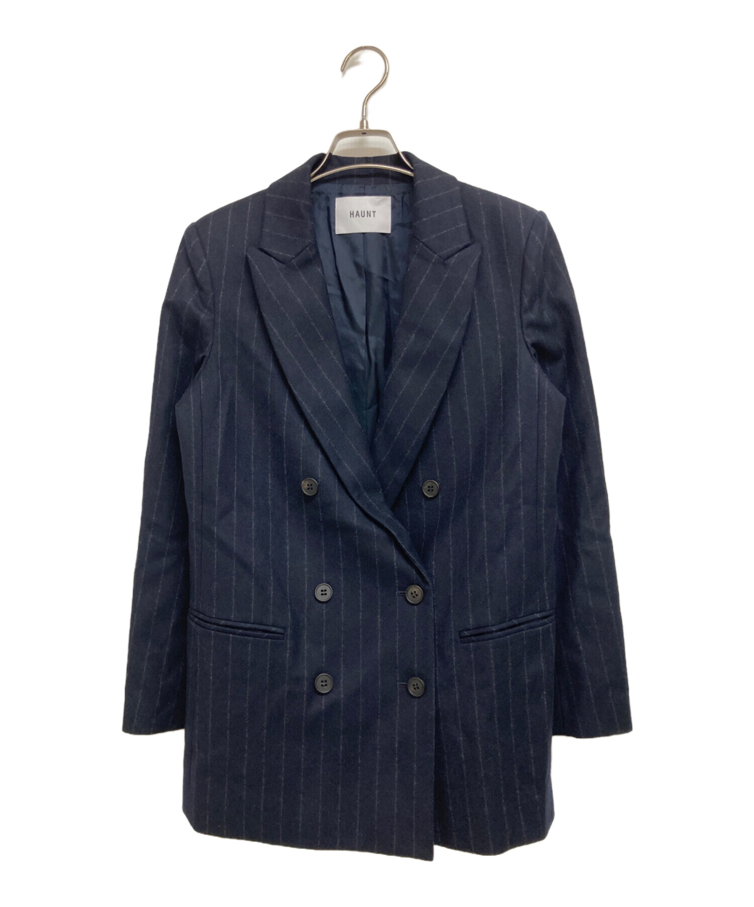 中古・古着通販】haunt (ハウント) カシミヤ混ダブルジャケット