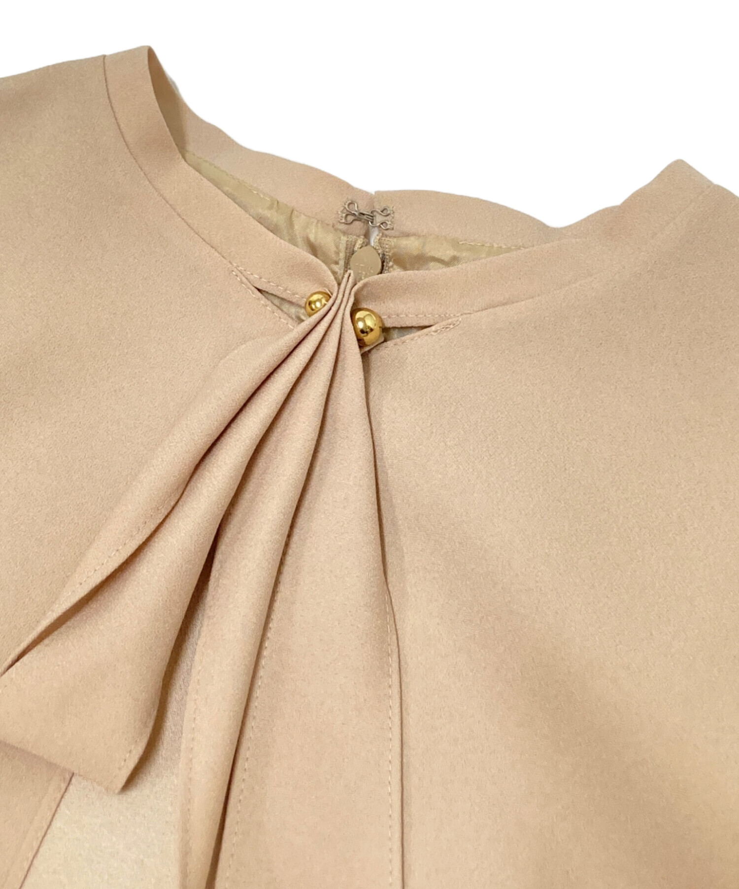 中古・古着通販】CELFORD (セルフォード) ボウタイプリーツワンピース