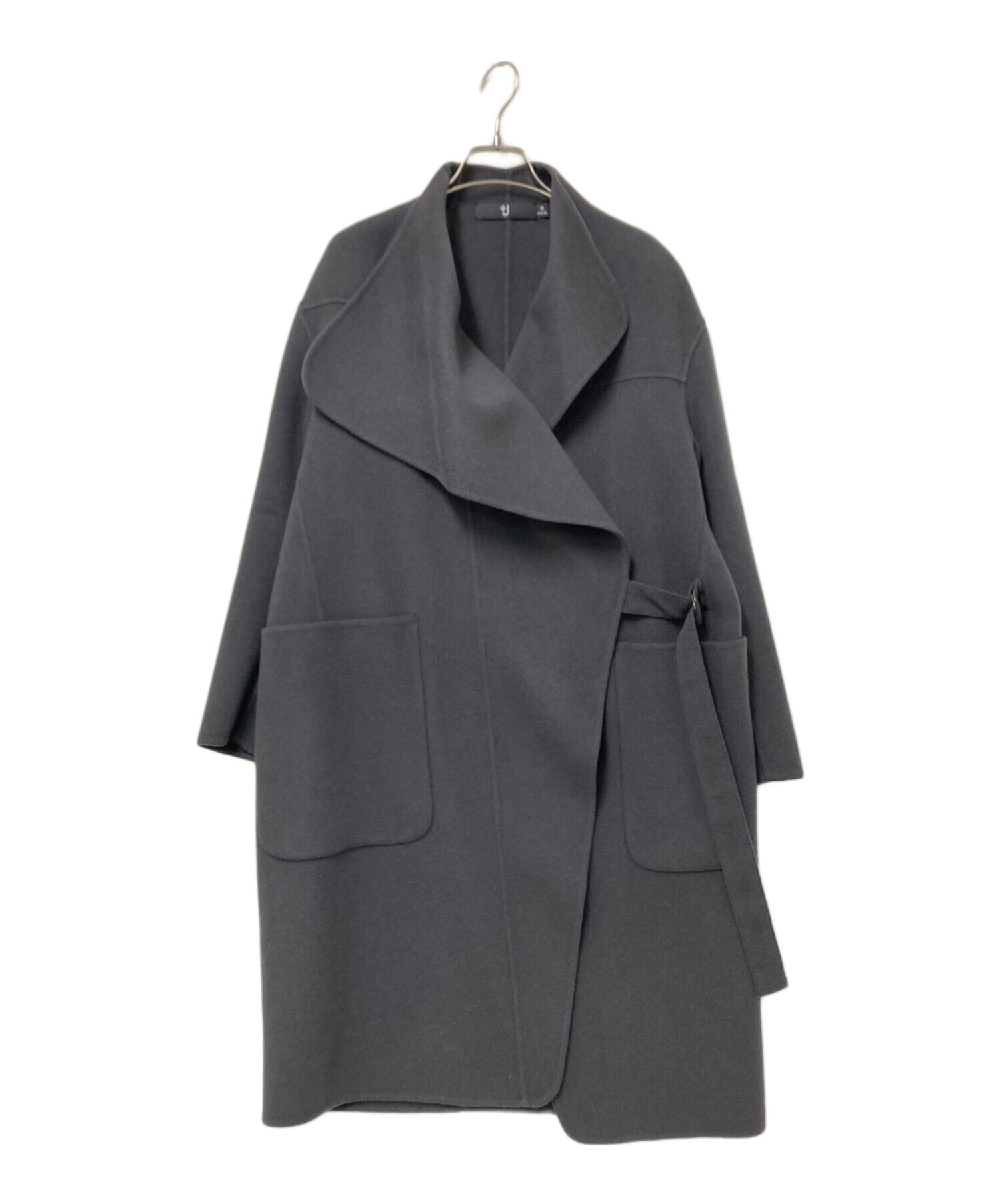 ＋J カシミヤブレンドノーカラーコート UNIQLO - UNIQLO+j カシミア 