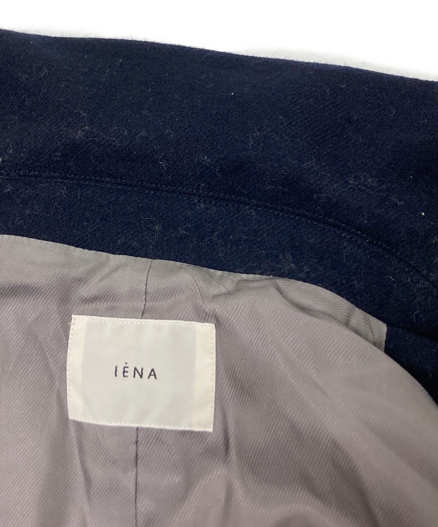 中古・古着通販】IENA (イエナ) テーラードコートジャケット ネイビー