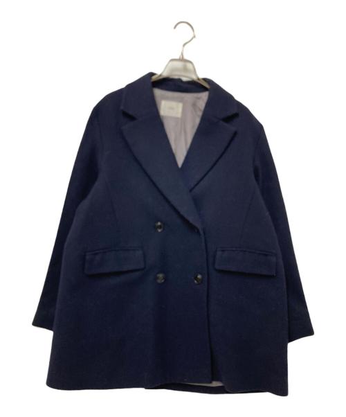中古・古着通販】IENA (イエナ) テーラードコートジャケット ネイビー