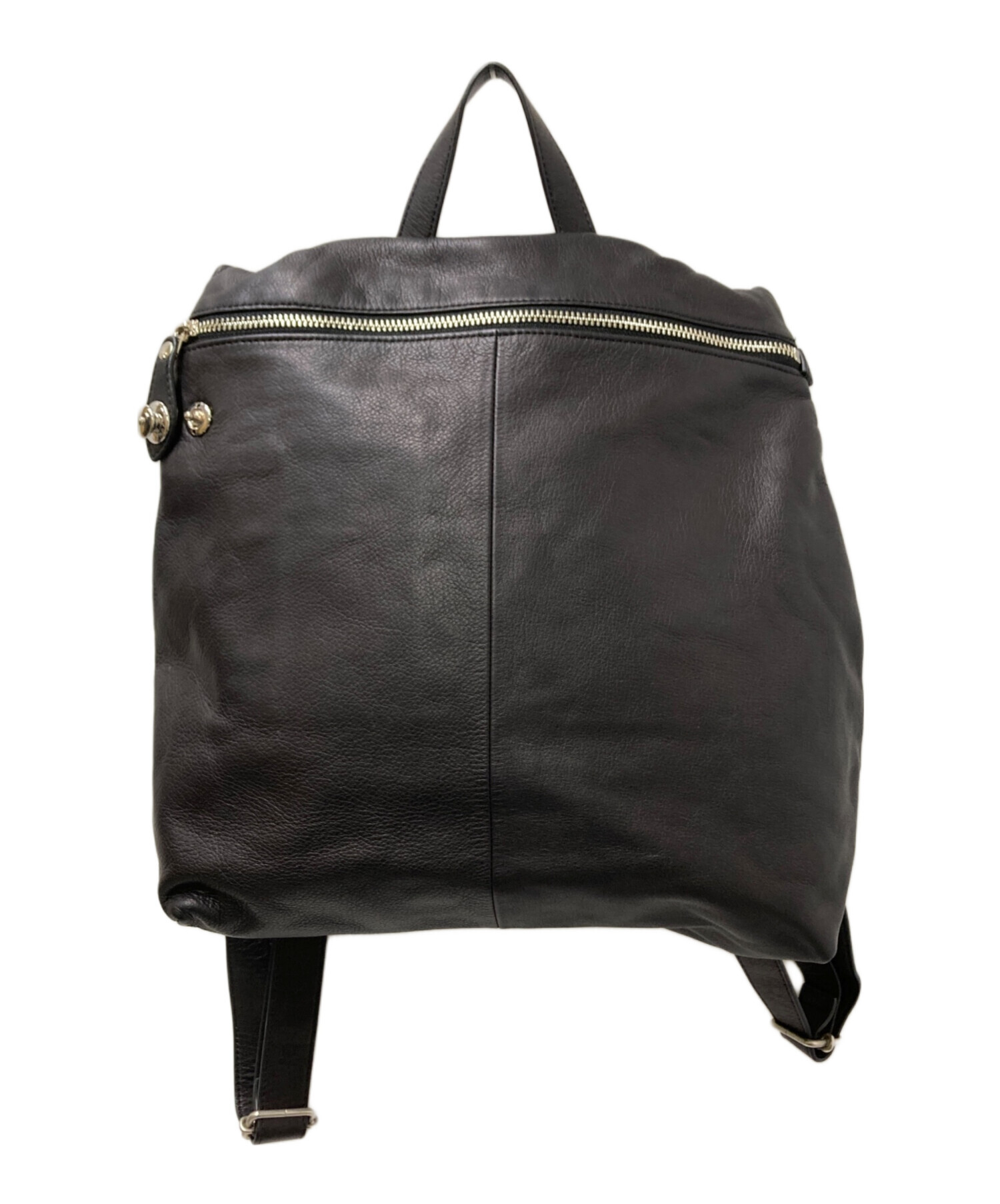 中古・古着通販】kawa-kawa (カワカワ) 2WAYレザーバッグ ブラック 