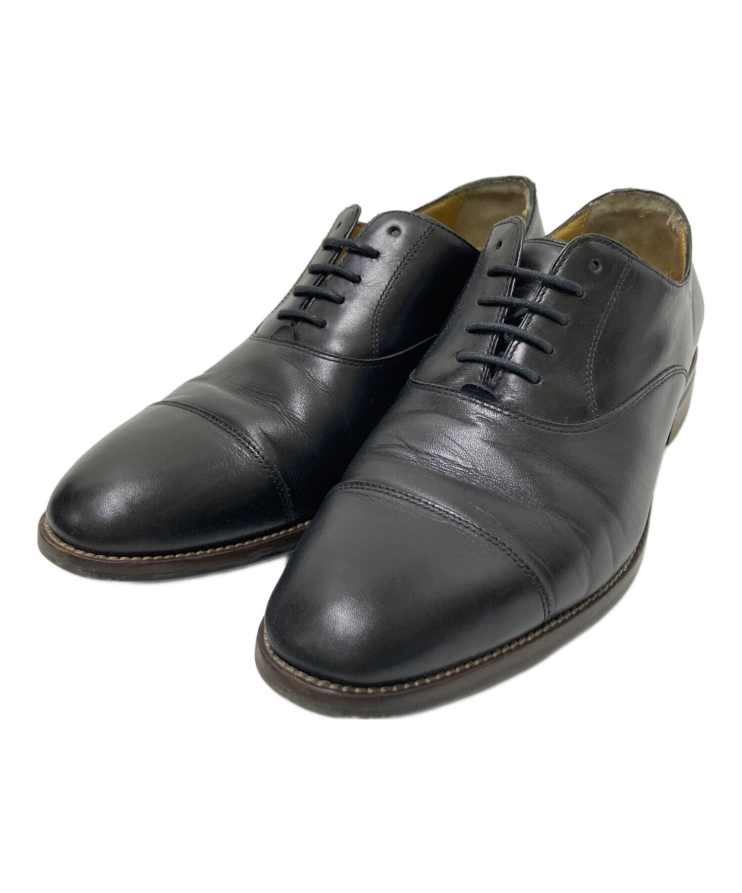 COLE HAAN コールハーン エナメル ストレートチップシューズ 中古・古着通販】COLE HAAN (コールハーン) ストレートチップシューズ