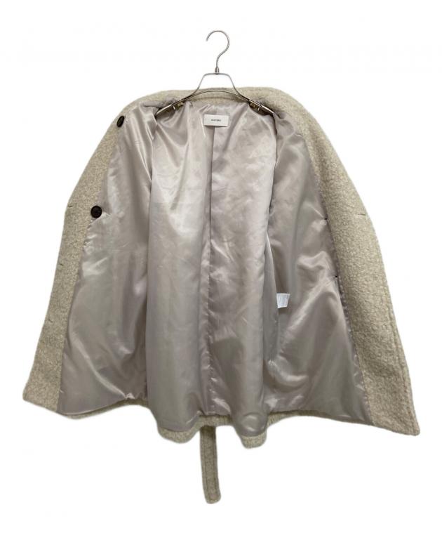 中古・古着通販】OHOTORO (オオトロ) Boucle 2way Half Coat ベージュ