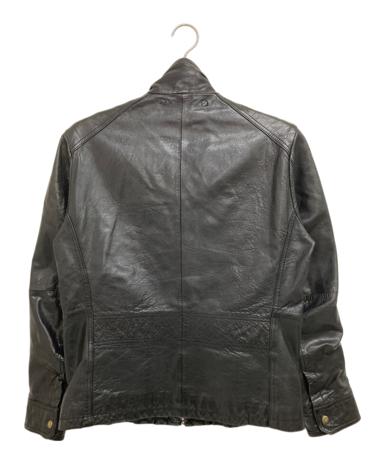 中古・古着通販】AVIREX (アヴィレックス) レザージャケット ブラック 