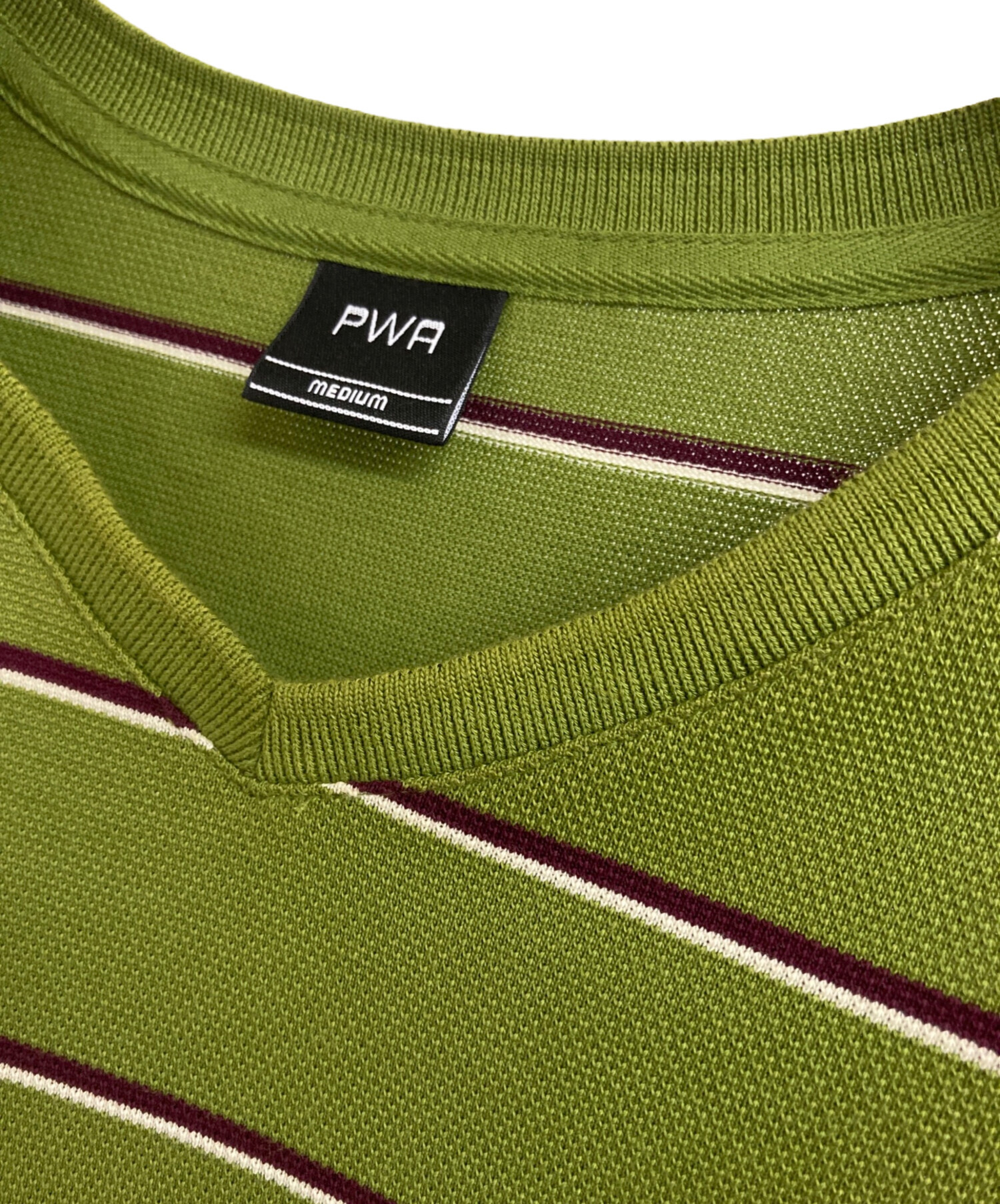 中古・古着通販】PWA (プア) SHAVED KANOKO BD V-NECK グリーン サイズ