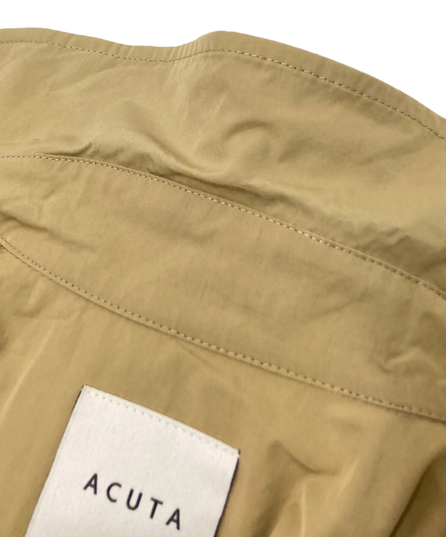 中古・古着通販】Acuta (アクータ) テントコート ベージュ サイズ:F