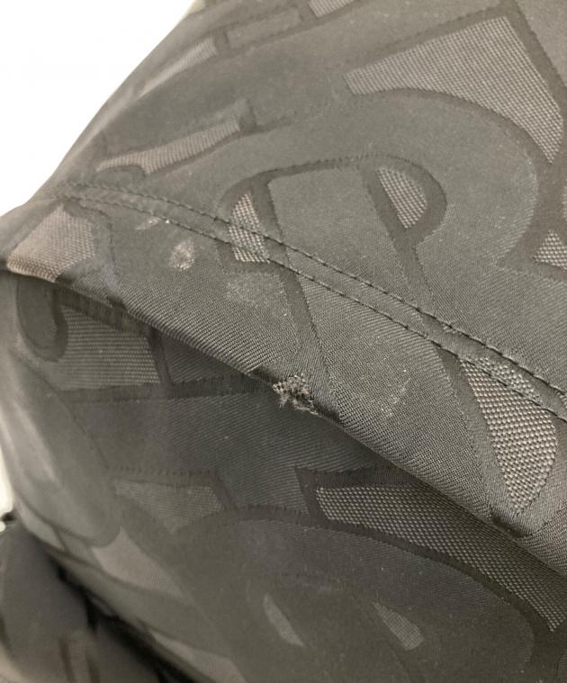 バーバリー TBロゴ バックパック 中古・古着通販】BURBERRY (バーバリー) TBロゴデイパック ブラック